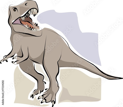 sketchy t-rex