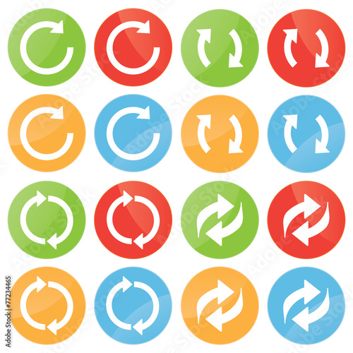 Vector reload icon