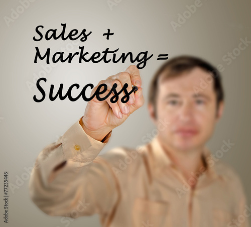 Sales+Marketing=Success photo