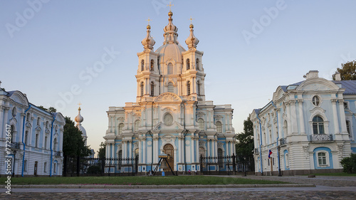 Smolny Cathedral, St. Petersburg (white night)