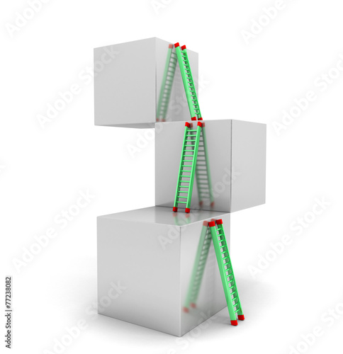 Ladder Cubes