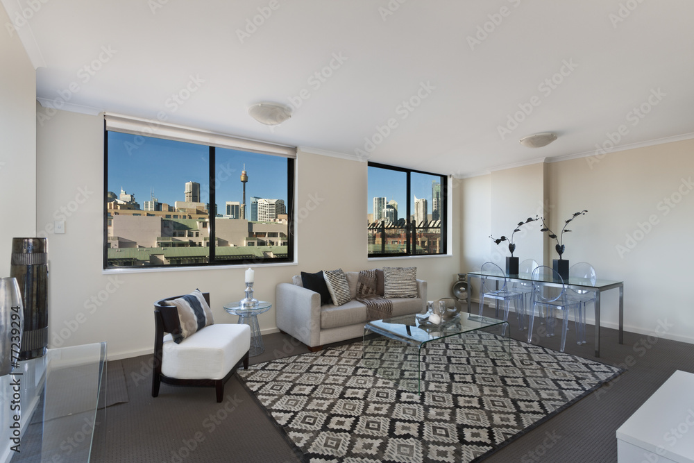 Fototapeta premium modern living room