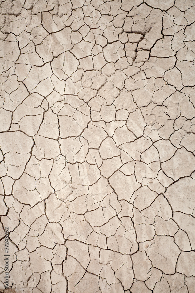 Background of dry clay soil in the arid desert of Utah