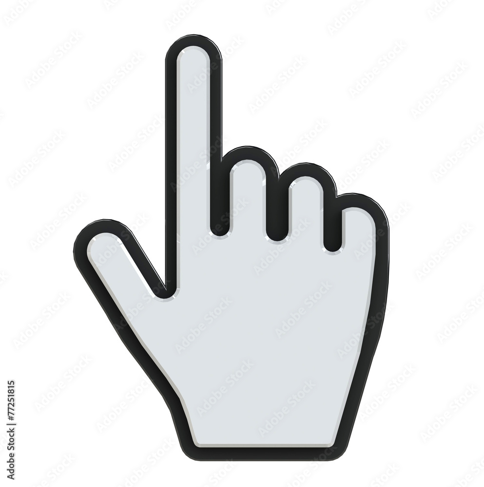 Mouse hand cursor