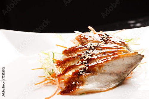smoked eel