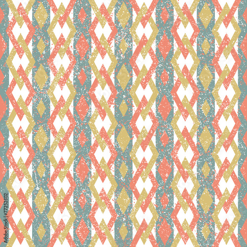 Geometric Retro Pattern