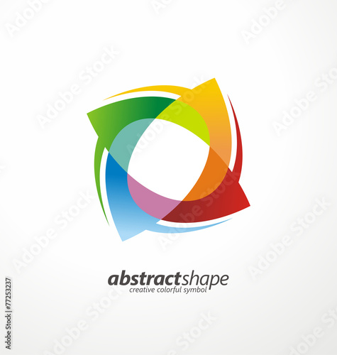 Free Download Abstract colorful symbol layout vector design. - GFXLoad
