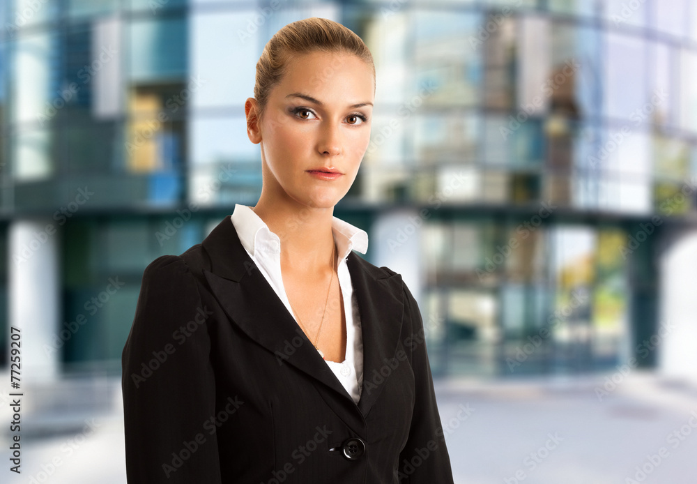 Beautiful businesswoman portrait