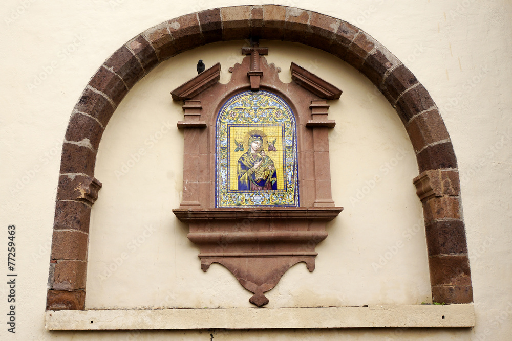 Iglesia de la Inmaculada Concepción de la Virgen María Stock Photo