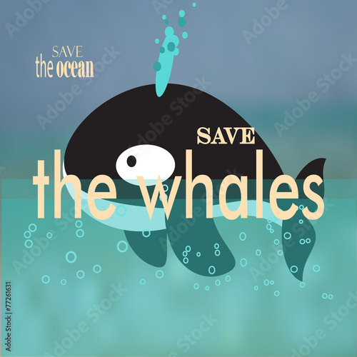 save the ocean and the whales