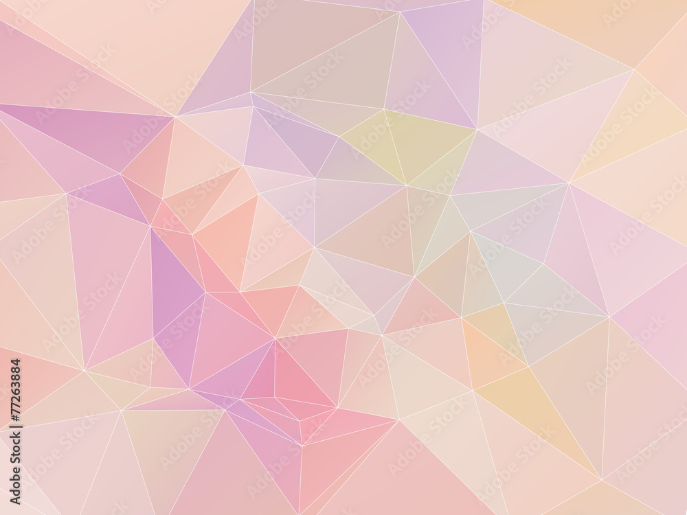 Obraz premium Pastel Polygon Geometric
