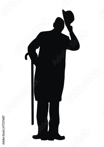 man, silhouette