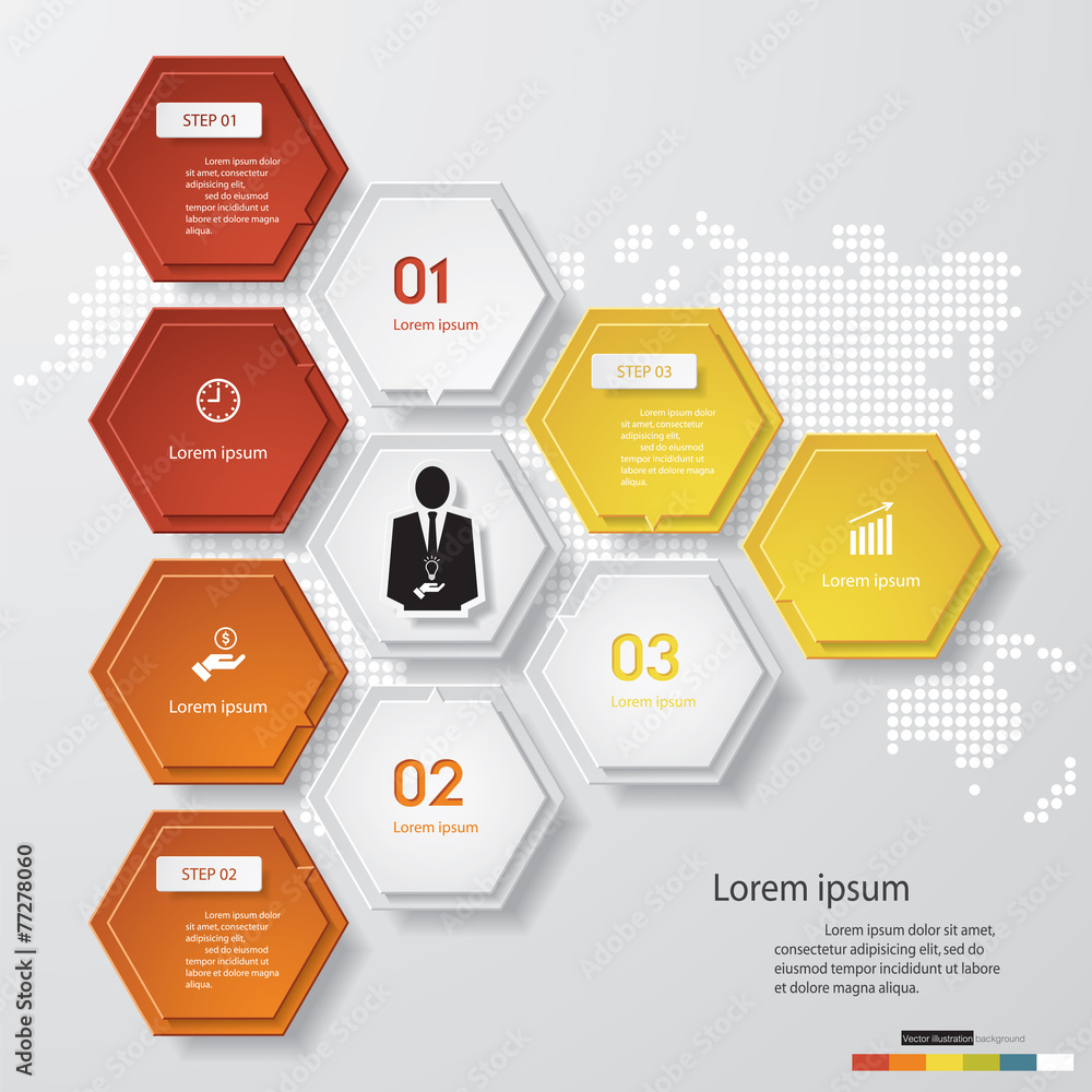 Design clean number banners template. Vector. Design clean number banners template. Vector.