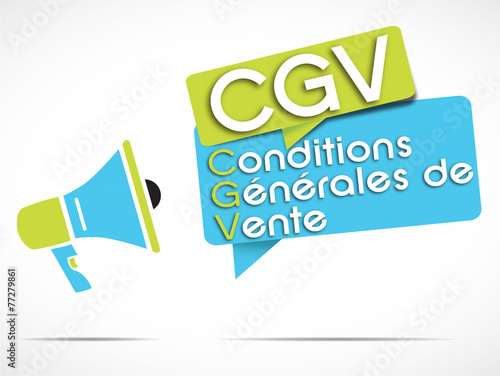 mégaphone : CGV