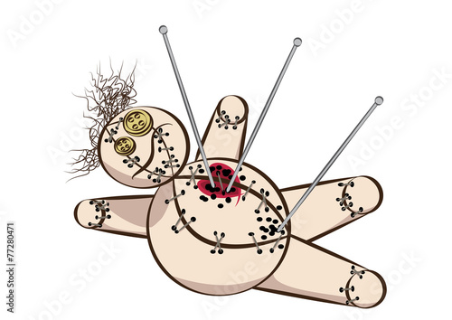 love hate voodoo doll
