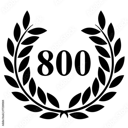 Lauriers 800 sur fond blanc