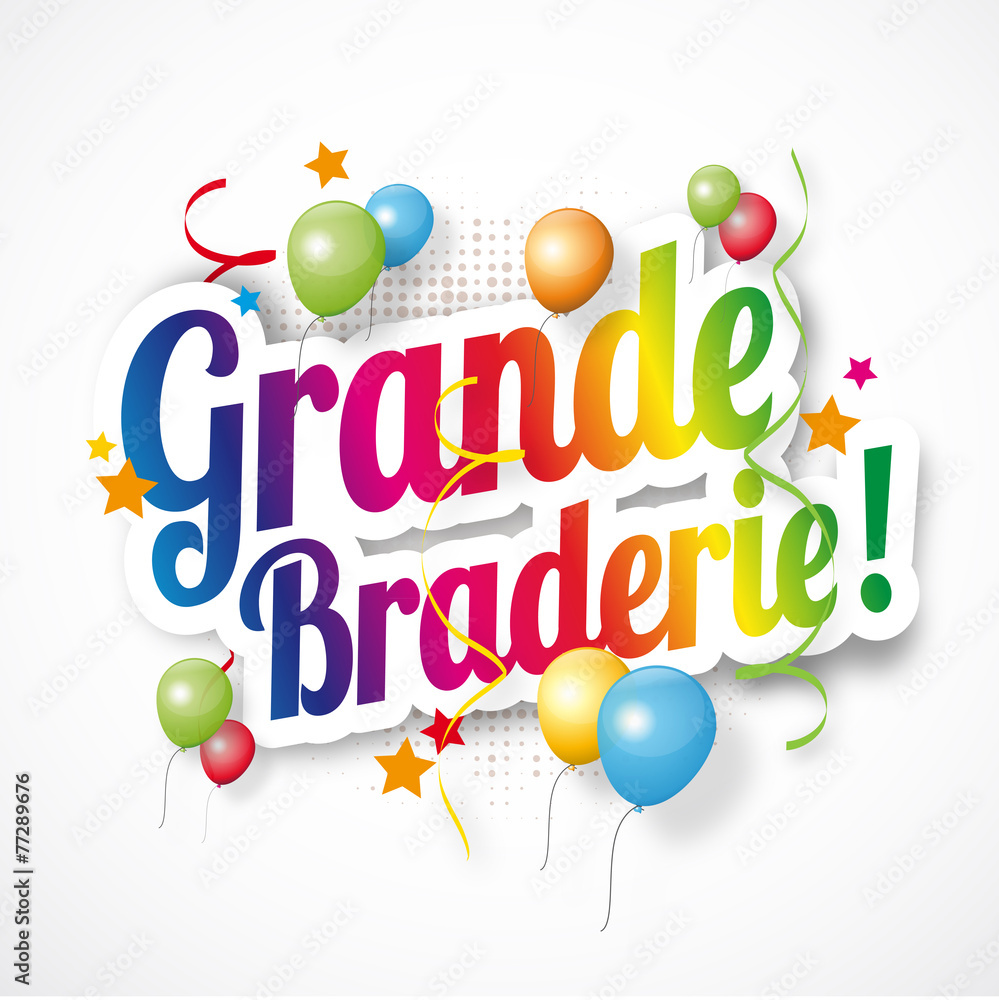 Grande braderie Stock Vector | Adobe Stock