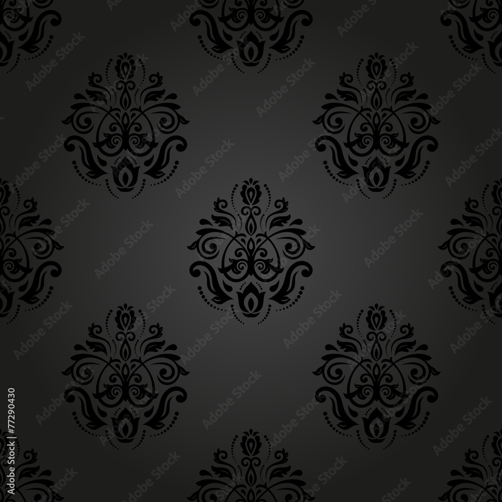 Floral Seamless Pattern. Orient Abstract Background Floral Seamless Pattern. Orient Abstract Background
