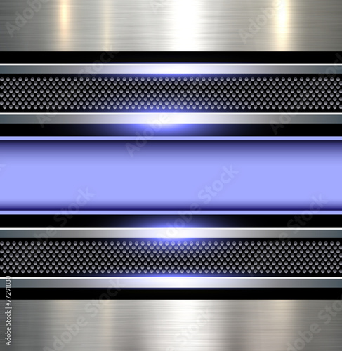 Abstract metallic background