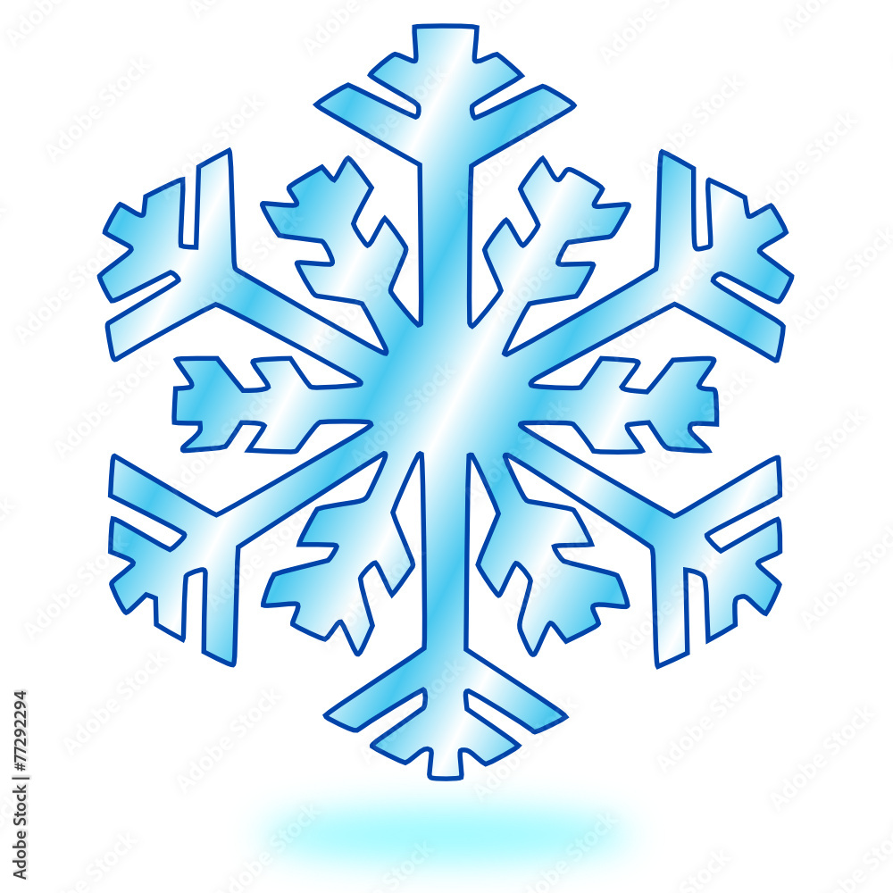 Schnee Schneeflocke Button #150201-04 Schnee Schneeflocke Button #150201-04