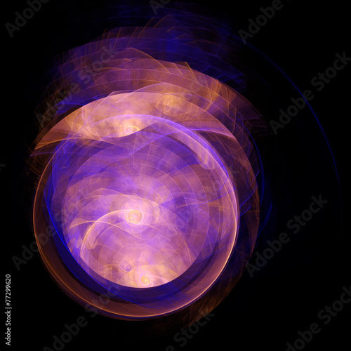 Abstract fractal background