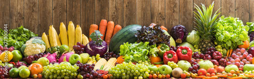 Fruits and vegetables organics