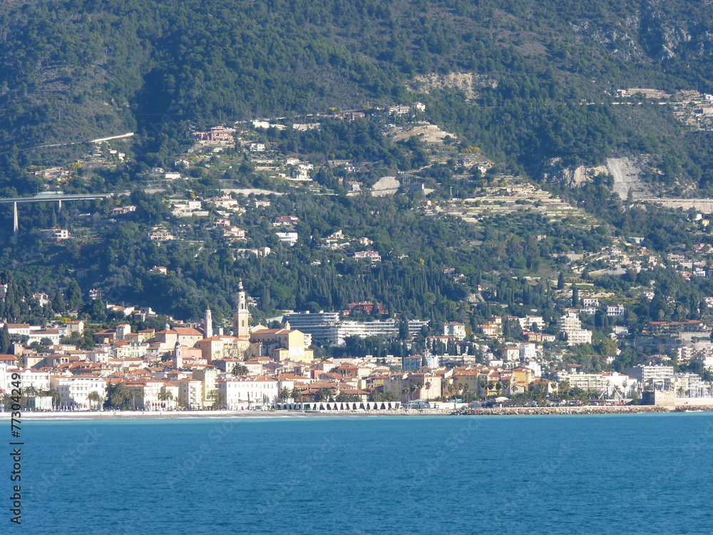 Menton Riviera Cote d'azur Alpes Maritimes France