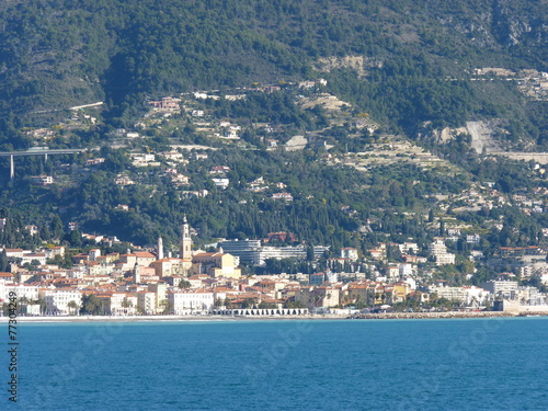 Menton Riviera Cote d'azur Alpes Maritimes France © ascain64