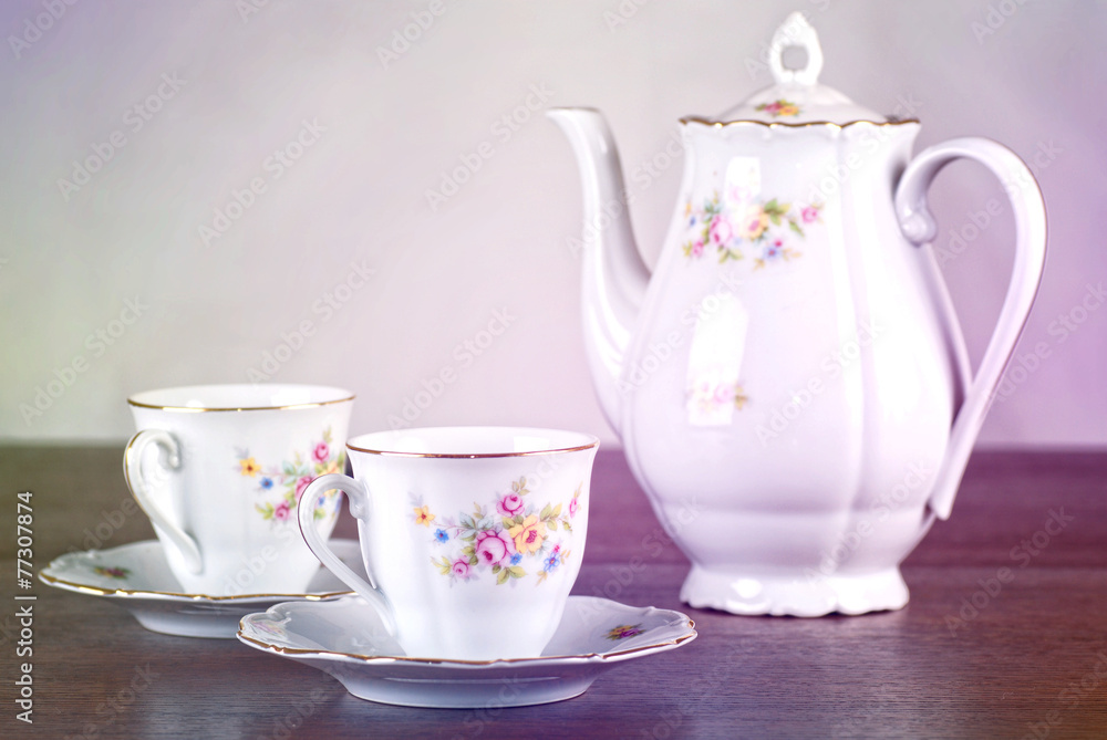 Classical porcelain tea set Classical porcelain tea set