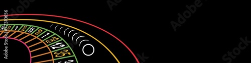 roulette black banner