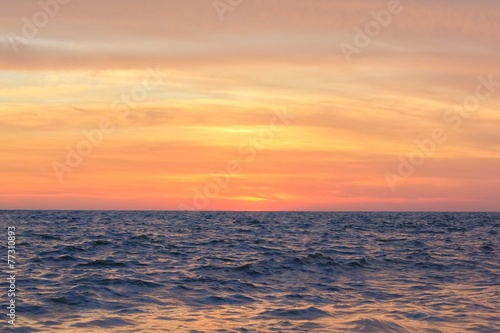 Beautiful Sunrise over the sea