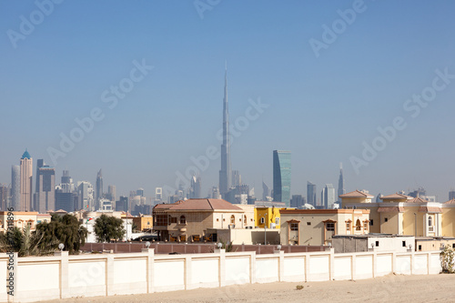 Fotografía Skyline of Dubai downtown, United Arab Emirates