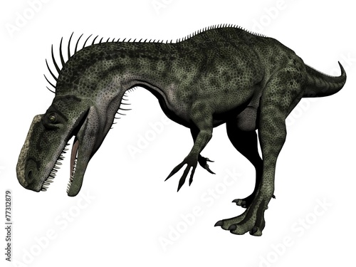 monolophosaurus dinosaur - 3d render