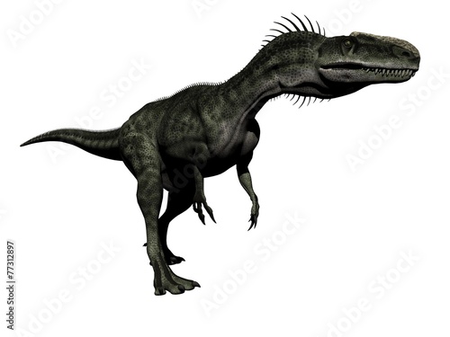 monolophosaurus dinosaur - 3d render © Mariephotos
