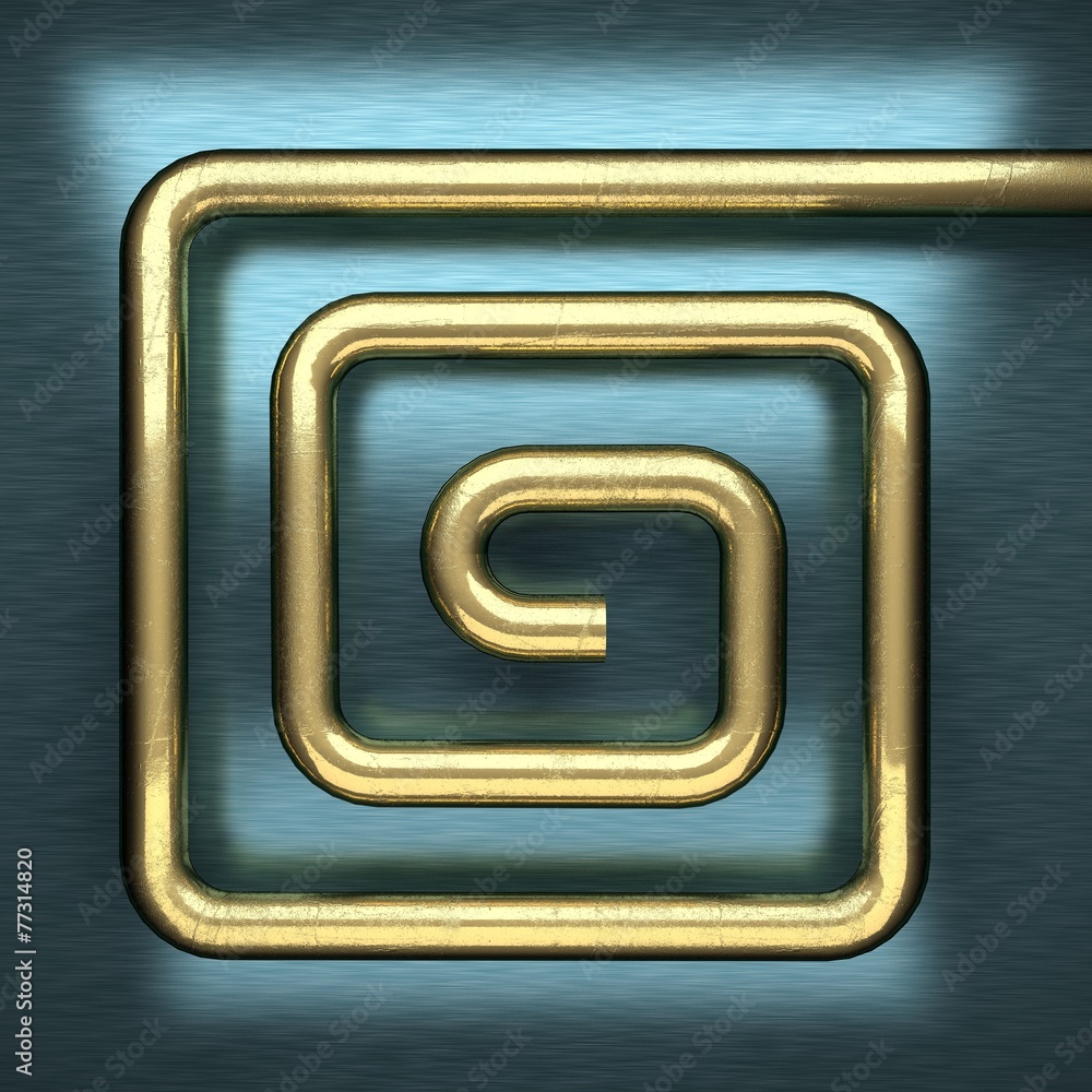 blue metal background with yellow element blue metal background with yellow element