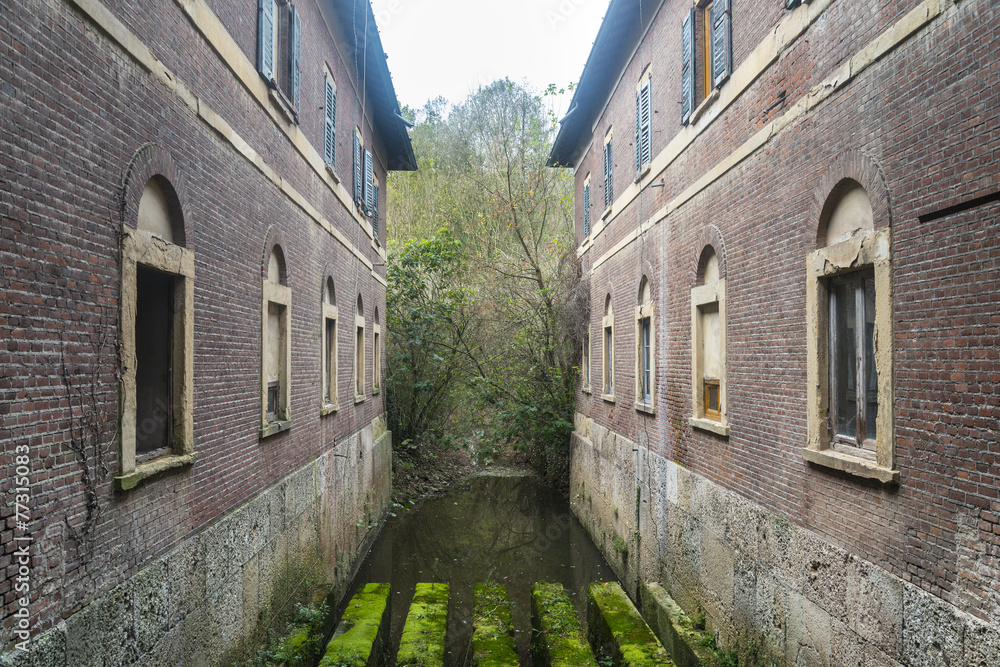 Old mill in the Monza Park