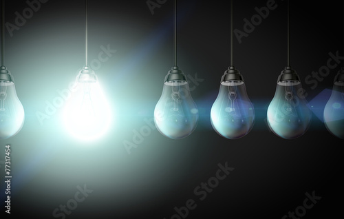 Lightbulb concept