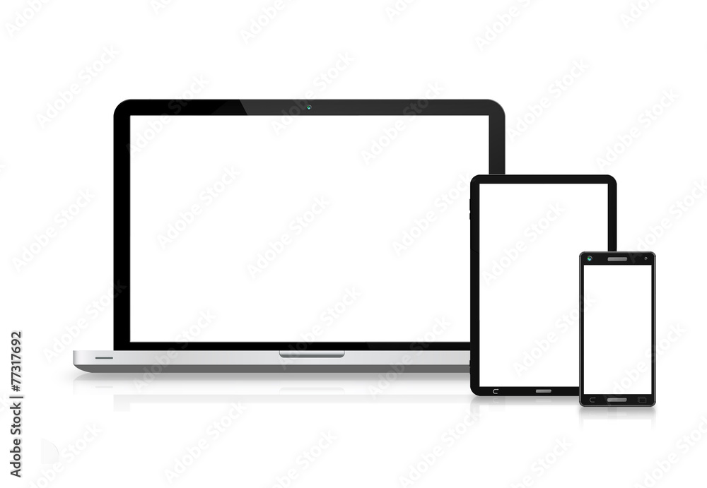 Modern digital tech device collection Modern digital tech device collection