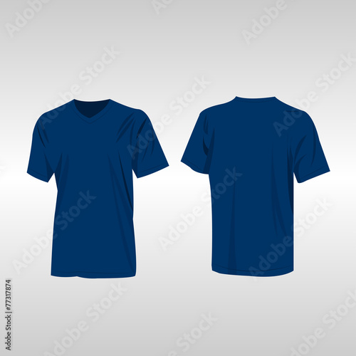 Blue sport T-shirt
