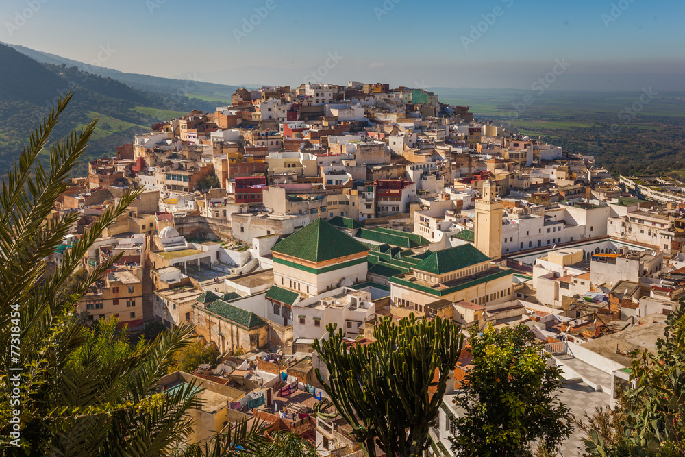 View of Moulay Idriss