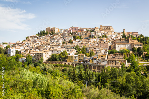 medieval town Loreto Aprutino, Abruzzo, Italy