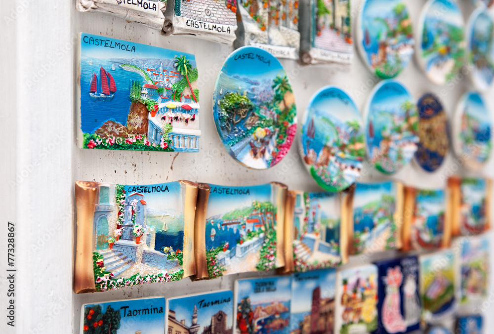 Fototapeta premium Souvenirs from Sicily