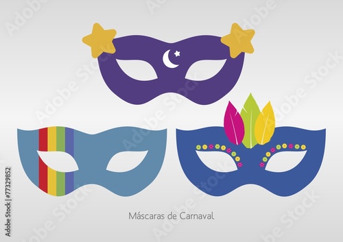 Máscaras de Carnaval photo