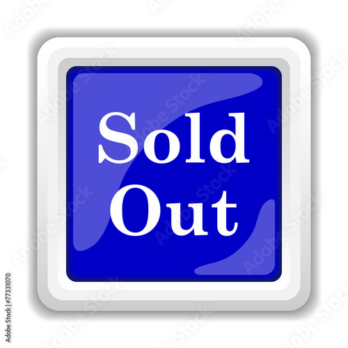 Sold out icon