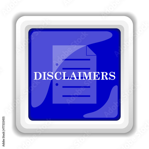 Disclaimers icon