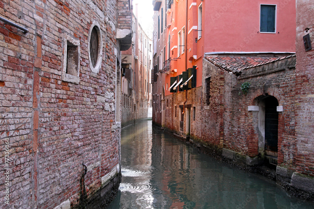 Venetian narrow canal