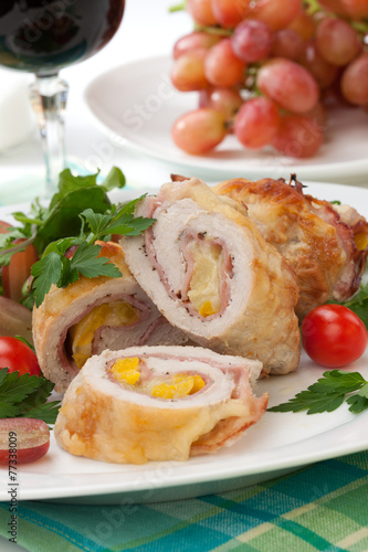 Chicken Prosciutto Roulade