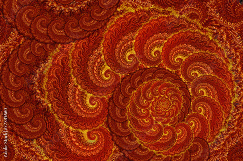 Rich oriental pattern