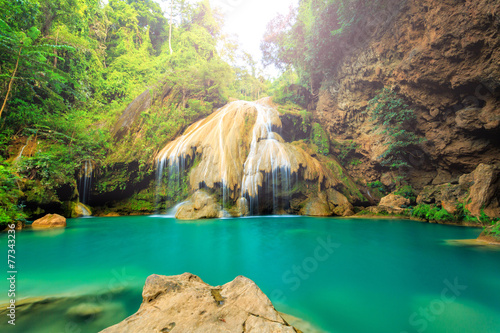 wonderful waterfall in thailand