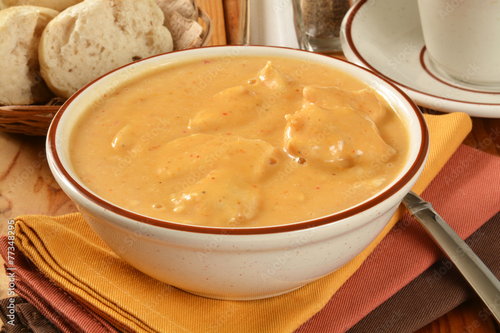 Chicken in curry sauce Chicken in curry sauce